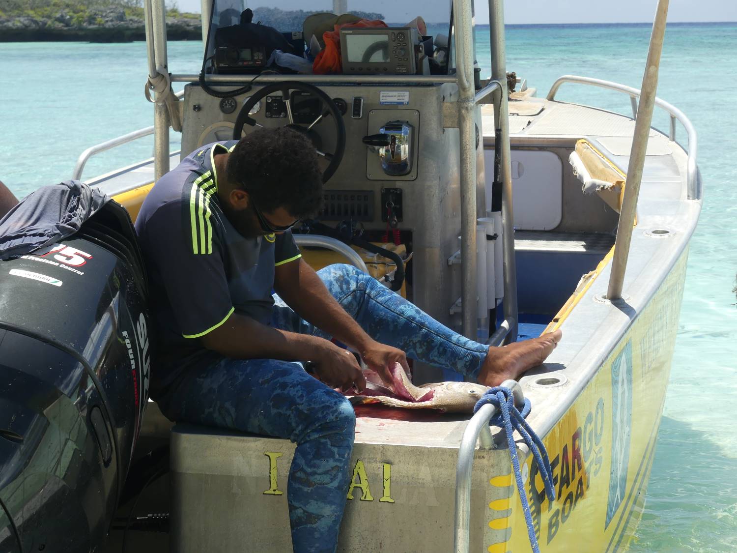 préparation du poisson 