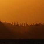 Coucher de soleil sur Mare