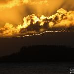 Coucher de soleil sur Mare