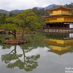 Le palais d'or, Kinkaku-ji, construit par le Shogun Yoshimitsu Ashikaga