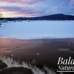 Coucher de soleil sur le lac Akan