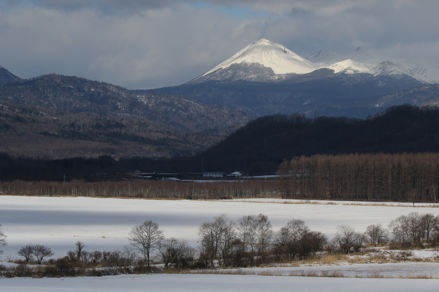 Sur la route d'Akan national park