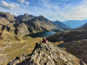 Traversée des lacs de Vens au Mont Ténibre