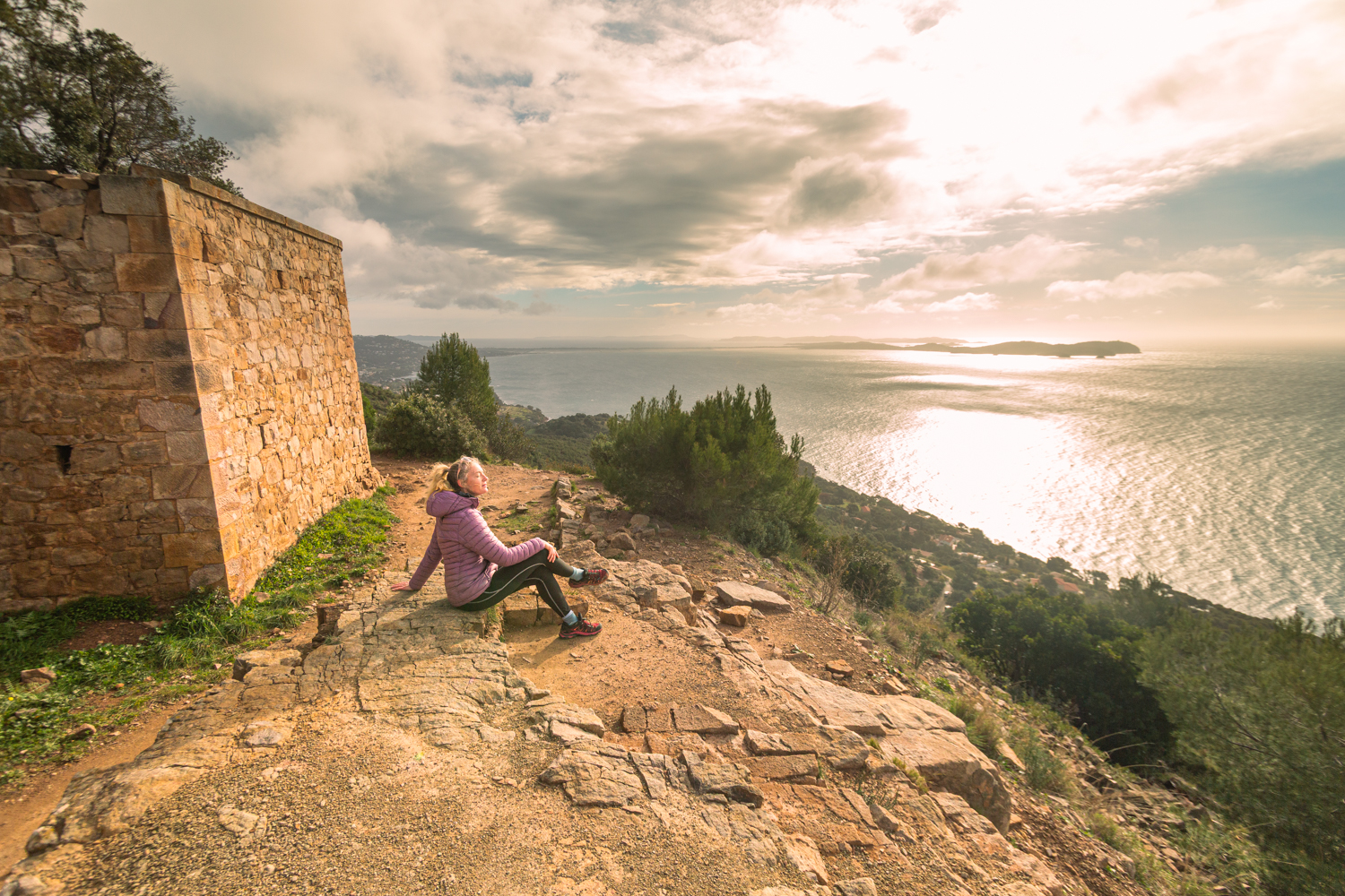 Massif de la Colle noire : fortin de Gavaresse