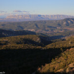 Massif de la Sainte-Baume, panorama sur la sainte-Victoire