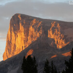 Sommet du Pic de Bure au petit matin