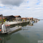 Port de Larros dans le Bassin d'Arcachon