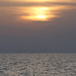 Fin de journée au large