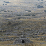 Bories sur le plateau de Calern