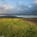 Creek salé après l'averse
