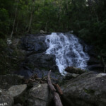 Cascade dans la montée au Pic Malaoui