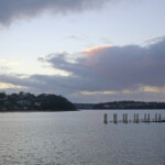 Le petit port de Bundeena un soir d'hiver, Royal National Park