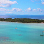 Panorama sur le lagon de Maupiti