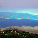 Panorama depuis le sommet de Teurafaatiu