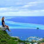 Vue sur le lagon de Raiatea