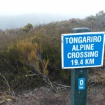 Tongariro Alpine Crossing, ça part de là !!