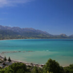 Point de vue sur la baie de Kaikoura