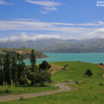 Vue sur la péninsule d'Akaroa