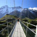 Pont suspendu, Hooker Valley track