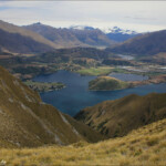 Panorama sur le parc national d'Aspiring