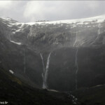 Panorama depuis le parking de Homer Tunnel, route de Milford