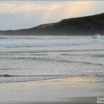 Fin de journée sur Sandfly bay
