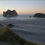 Wharariki Beach