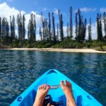 Kayak sur la baie de Kaa Nué Méra Kayak sur la baie de Kaa Nué Méra